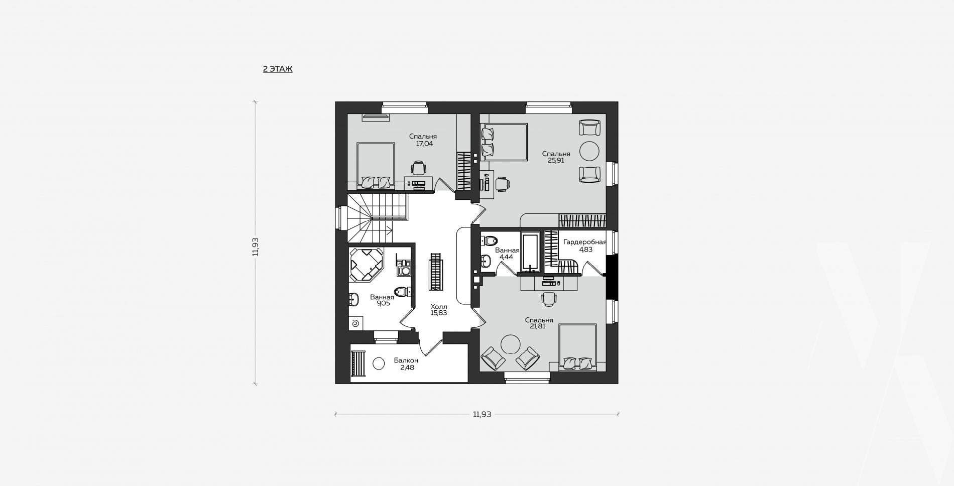 Планировка проекта дома №m-385 m-385_p (2).jpg
